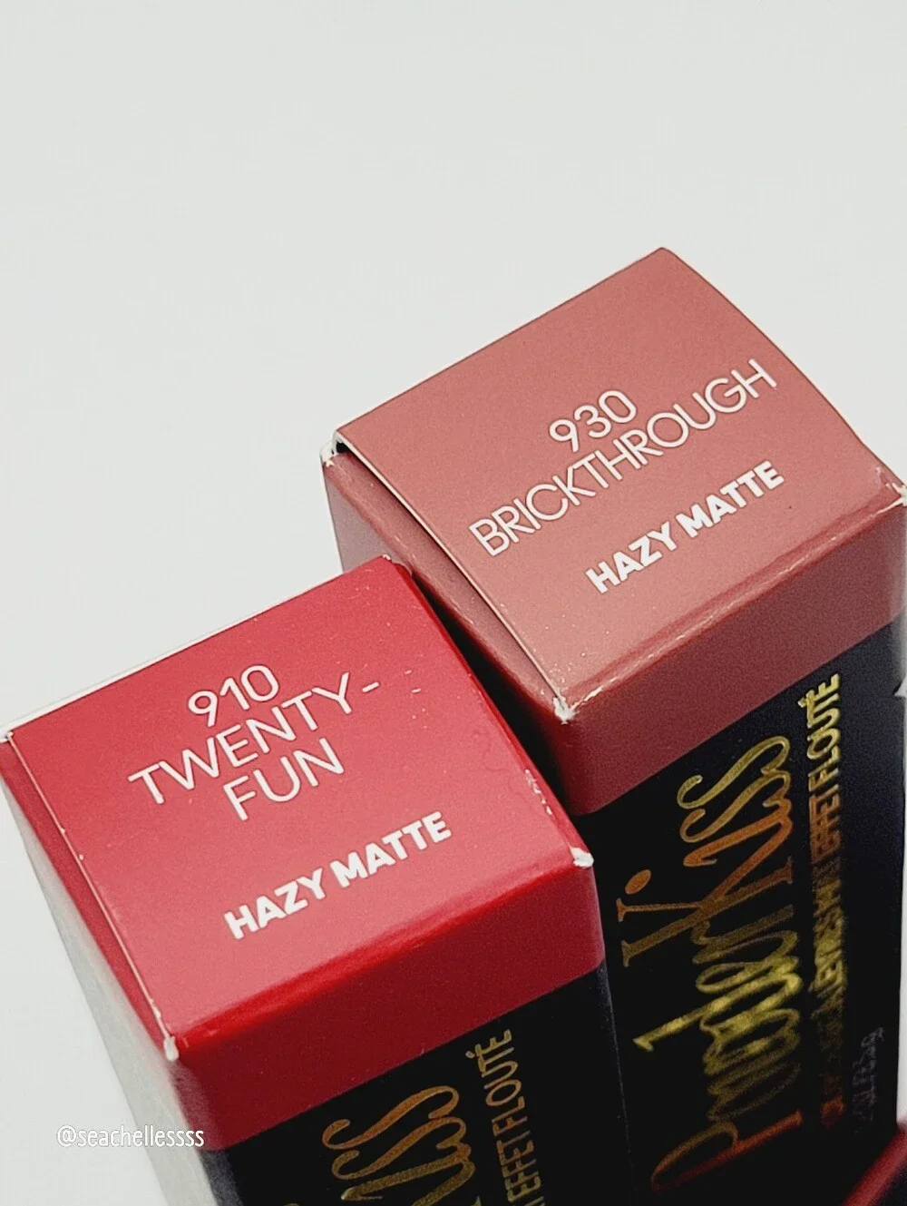 MAC Powder Kiss Hazy Matte Lipstick Brickthrough Warm Dusty Rose New In Box